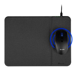 NGS MOUSE OTTICO WIRELESS CON BATTERIA INCORPORATA E MOUSEPAD PER RICARICA WIRELESS