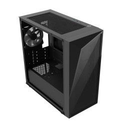 COOLER MASTER CASE MICRO ATX MID TOWER CMP 320 L TEMPERED GLASS DESKTOP