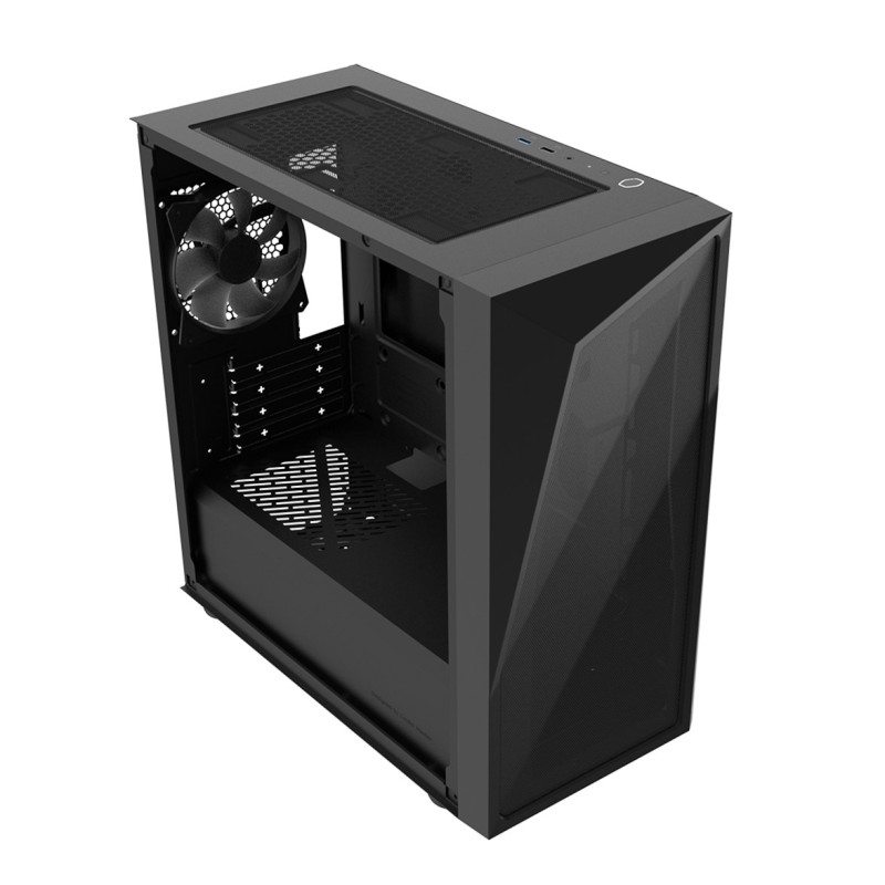 COOLER MASTER CASE MICRO ATX MID TOWER CMP 320 L TEMPERED GLASS DESKTOP