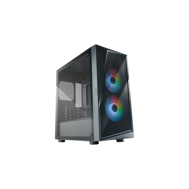 COOLER MASTER CASE MICRO ATX MID TOWER CMP 320 ARGB TEMPERED GLASS DESKTOP ARGB