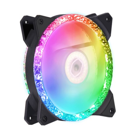 COOLER MASTER DISSIPATORE MASTERFAN MF120 PRISMATIC 3IN1 ARGB-GEN2 120X120X25 VENTOLA CABINET - COOL