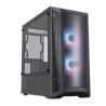 COOLER MASTER CASE MASTERBOX MB320L MINI-TOWER ATX, 4 SLOT ESPANSIONE, 2XUSB 3.2, 1X3.5MM JACK AUDIO, 2X120MM ARGB FAN FRONT, AR