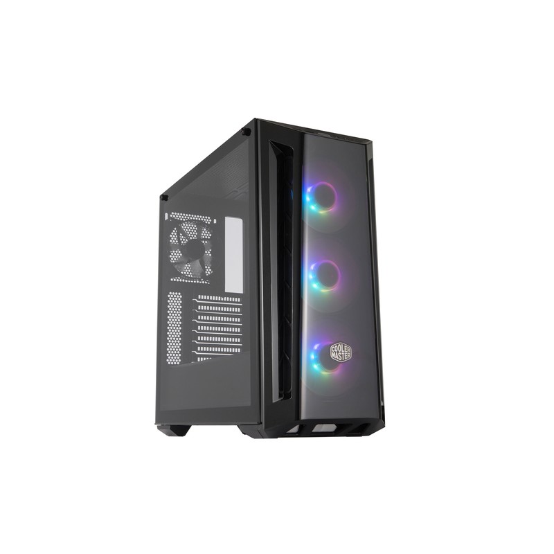 COOLER MASTER CASE MASTERBOX MB520 MID-TOWER ATX, 7 SLOT ESPANSIONE, 2XUSB 3.2, 3X120MM ARGB FAN FRONT, 1X120MM FAN REAR, ARGB