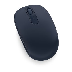 MICROSOFT MOUSE 1850 WIRELESS OTTICO, 1000 DPI, 2 TASTI, RICEVITORE WIRELESS A SCOMPARSA, COLORE BLU