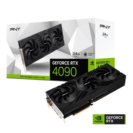 PNY VGA GEFORCE RTX 4090, RTX 4090 24GB VERTO, TRIPLE FAN EDITION, DLSS 3