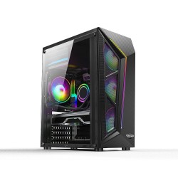 CASE GAMING 1 LED RGB + 4...