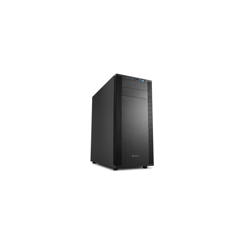 SHARKOON CASE M25-V ATX, USB 3.0 + AUDIO FRONTALE, METAL BLACK