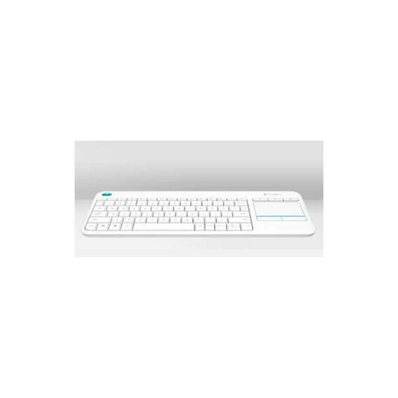 LOGITECH TASTIERA WIRELESS TOUCH K400PLUS WHITE USB-ITA LAYOUT