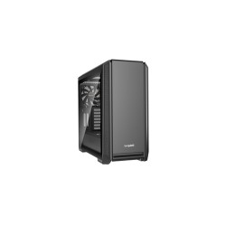 BE QUIET! CASE ATX-EATX SILENT BASE 601 WINDOW, 7+2 HDD SLOT, 1XUSB2.0, 2XUSB3.0, 1XAUDIO I/O, BLACK