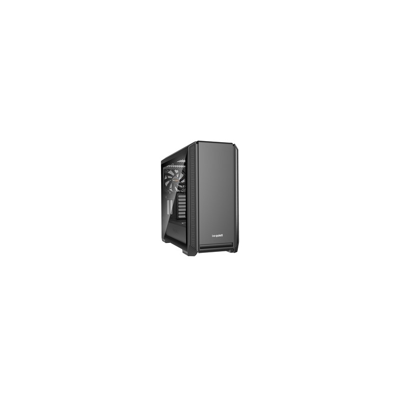 BE QUIET! CASE ATX-EATX SILENT BASE 601 WINDOW, 7+2 HDD SLOT, 1XUSB2.0, 2XUSB3.0, 1XAUDIO I/O, BLACK