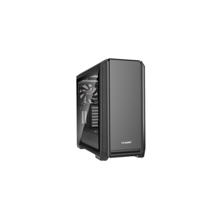 BE QUIET! CASE ATX-EATX SILENT BASE 601 WINDOW, 7+2 HDD SLOT, 1XUSB2.0, 2XUSB3.0, 1XAUDIO I/O, BLACK