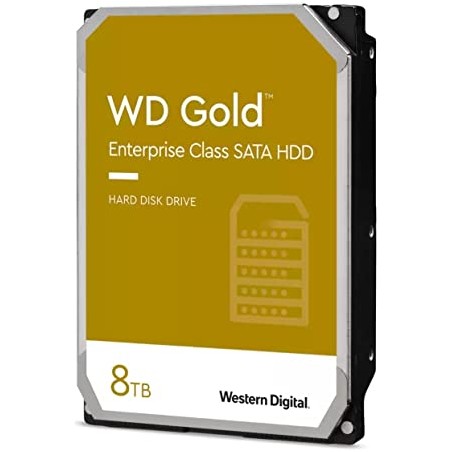 WESTERN DIGITAL HDD GOLD 8TB 3,5 7200RPM SATA 6GB/S BUFFER 256MB