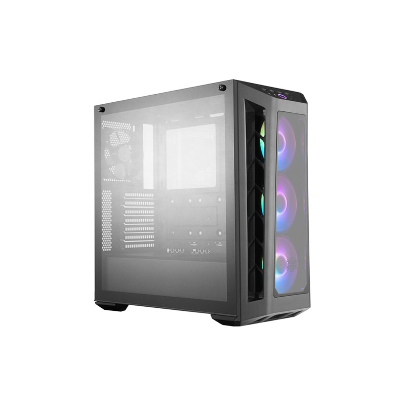 COOLER MASTER CASE MASTERBOX MB530P RGB MID TOWER ATX, 2XUSB3.0, 2XUSB2.0, PULSANTE CONTROLLO ARGB, AUDIO IO,2x3.5HDD, 4x2.5SSD,