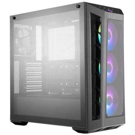 COOLER MASTER CASE MASTERBOX MB530P RGB MID TOWER ATX, 2XUSB3.0, 2XUSB2.0, PULSANTE CONTROLLO ARGB, AUDIO IO,2x3.5HDD, 4x2.5SSD,