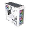 COOLER MASTER CASE HAF500 MID-TOWER E-ATX ARGB SIDE PANEL, WHITE