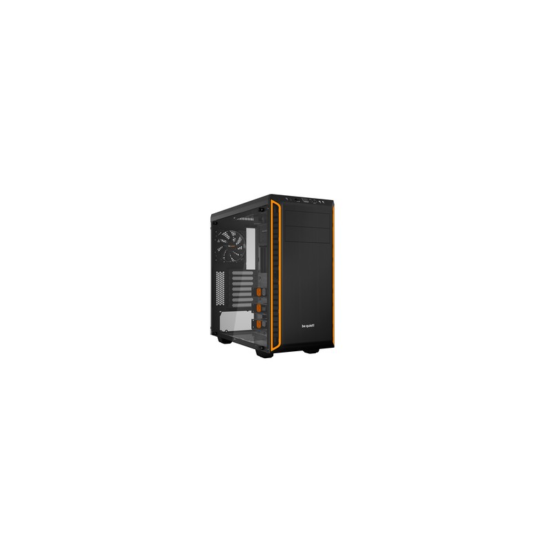 BE QUIET! CASE ATX PURE BASE 600 WINDOW, 7 HDD SLOT, 2XUSB3.0, 1XAUDIO I/O, ORANGE