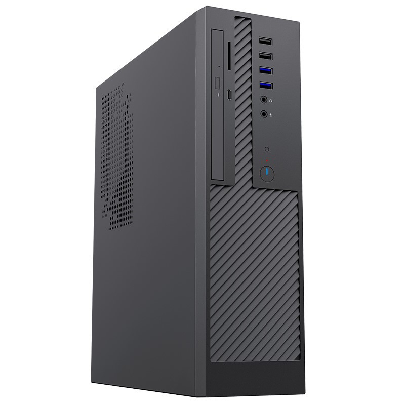 ITEK CASE PILOT Z8 - 8L, SFF, MATX, 300W PSU, TYPE-C, 2XUSB3, 2XUSB2, DVDRW, CARD READER