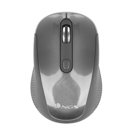 NGS MOUSE OTTICO MINI WIRELESS 800/1600DPI CON 3 TASTI + ROTELLA SCORRIMENTO COLORE GRIGIO