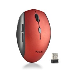 NGS MOUSE ROSSO ERGONOMICO...