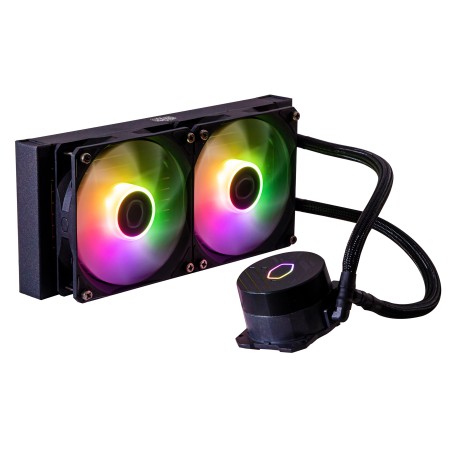 COOLER MASTER DISSIPATORE A LIQUIDO MASTERLIQUID 240L CORE ARGB 240MM RAD, SPECTRUM V3 120 ARGB, ARG