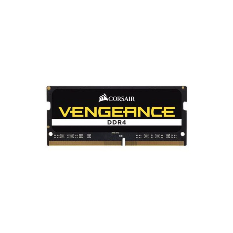 CORSAIR RAM VENGEANCE SODIMM 8GB 1X8GB DDR4 2666 PC4-21300 C18 1.2V