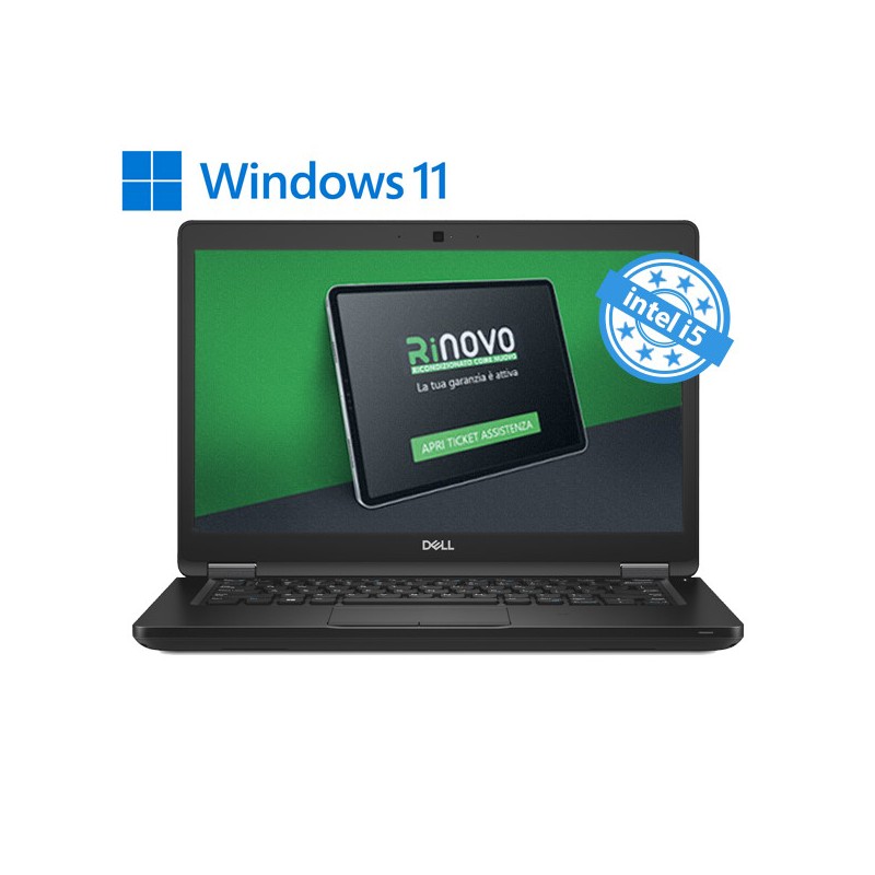 RINOVO DELL NB LATITUDE E5490 I5-8X00U 8GB DDR4 240GB SSD HDMI 14 WIN 11 PRO NO DVD