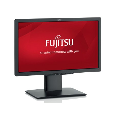 REFURBISED MONITOR 22" FUJITSU B22W7 LED VGA DVI DP  NERO GRIGIO