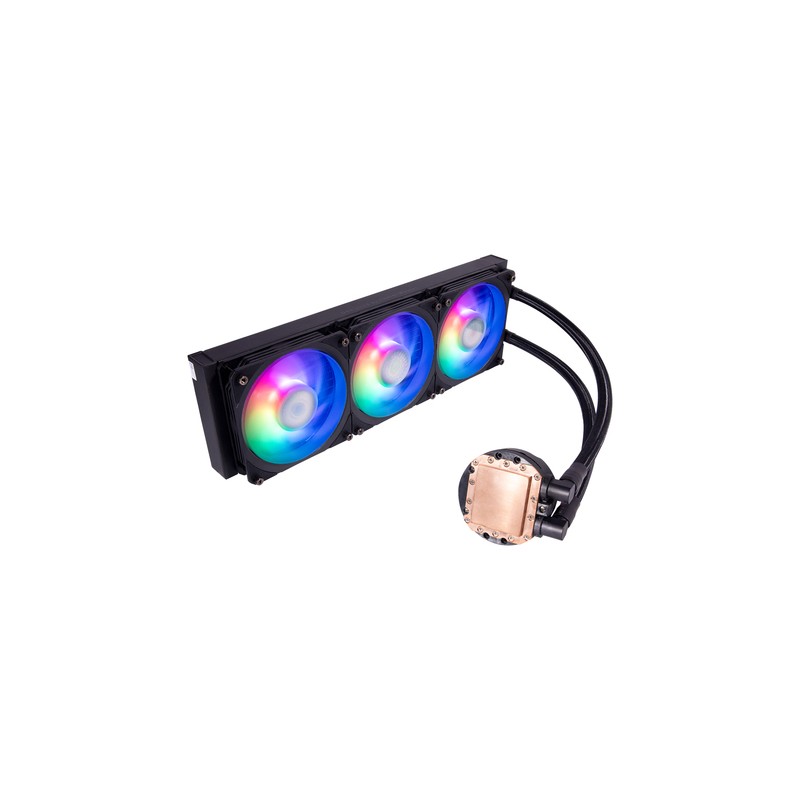 COOLER MASTER DISSIPATORE A LIQUIDO MASTERLIQUID PL360 FLUX ADDRESSABLE GEN 2 RGB COOLER DISSIPATORE