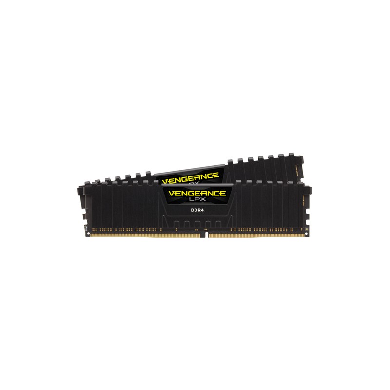 CORSAIR RAM VENGEANCE LPX 16GB 2X8GB DDR4 3600 PC4-28800 C18 1.35V - BLACK