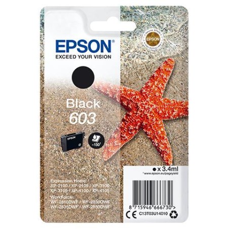 EPSON CARTUCCIA INK NERO,  STELLA MARINA, 603